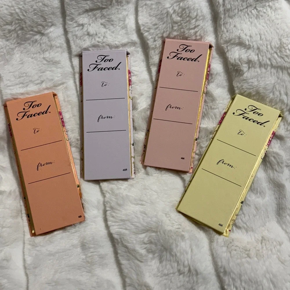 RARE Too Faced La Belle Carousel‎ Holiday Palettes - Lot of 4 Vintage Limited Ed